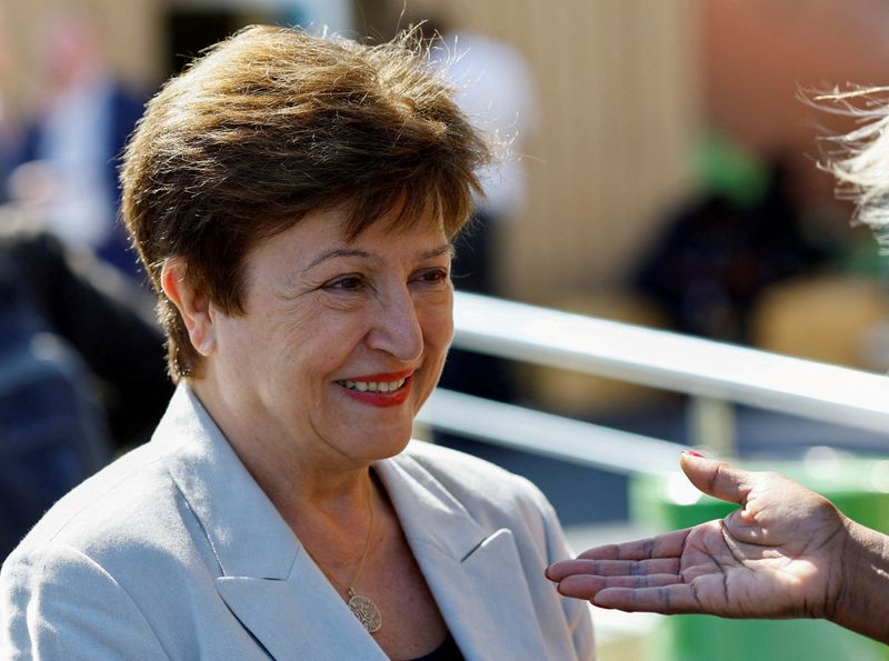 IMF's Georgieva says 44 countries interested in new resilience trust loans