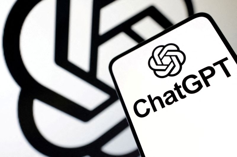 &copy; Reuters. FILE PHOTO: ChatGPT logo is seen in this illustration taken, February 3, 2023. REUTERS/Dado Ruvic/Illustration/File Photo