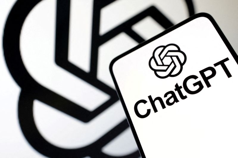 &copy; Reuters. FILE PHOTO: ChatGPT logo is seen in this illustration taken, February 3, 2023. REUTERS/Dado Ruvic/Illustration