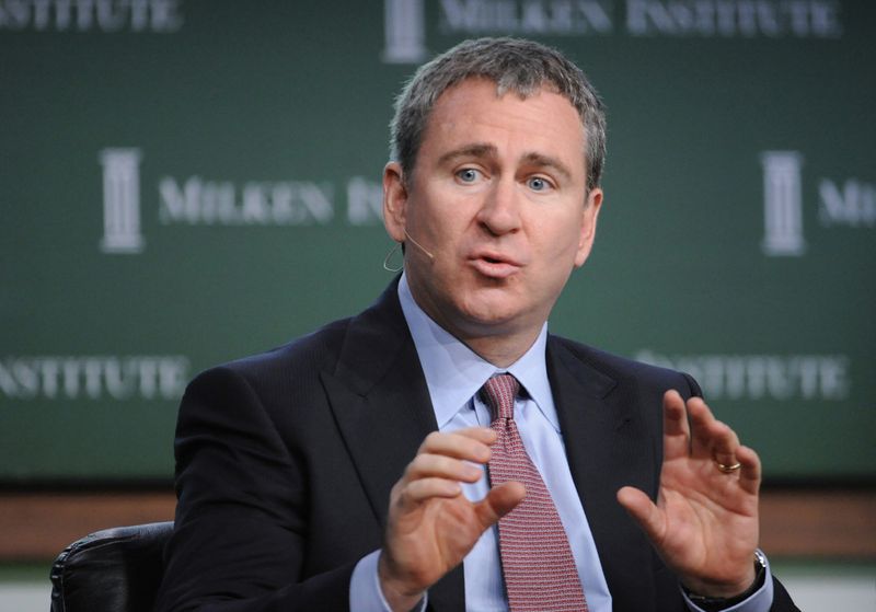 &copy; Reuters. Kenneth Griffin, Founder, President and CEO, Citadel Investment Group LLC, speaks during the "Financial Recovery: When and How?" panel at the 2009 Milken Institute Global Conference in Beverly Hills, California April 27, 2009. REUTERS/Phil McCarten (UNITE