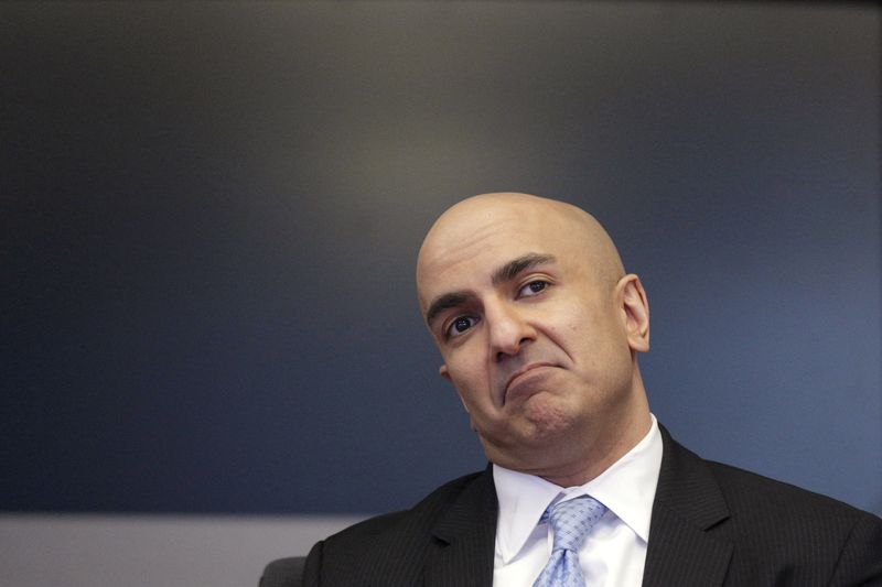 &copy; Reuters. FILE PHOTO: Minneapolis Fed President Neel Kashkari speaks during an interview at Reuters in New York February 17, 2016. REUTERS/Brendan McDermid