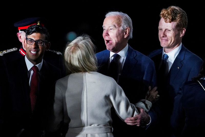 Biden urges N.Ireland leaders to seize 'incredible economic opportunity'