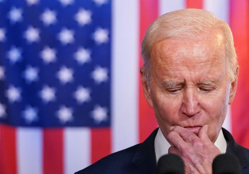 &copy; Reuters. Presidente dos EUA, Joe Biden
12/04/2023
REUTERS/Kevin Lamarque