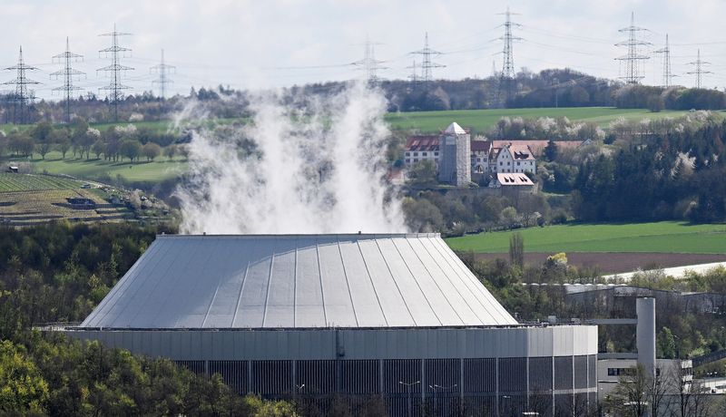 &copy; Reuters. A general view shows the Neckarwestheim nuclear power plant, as Germany shuts down its last nuclear power plants in Neckarwestheim, Germany, April 14, 2023. REUTERS