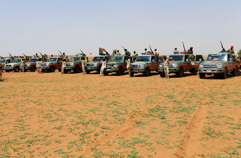 &copy; Reuters. وحدات من قوات الدعم السريع السودانية في صورة من أرشيف رويترز