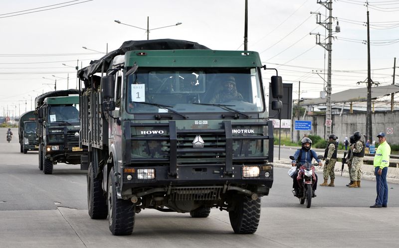 Gang clash leaves at least 12 dead in Ecuador prison