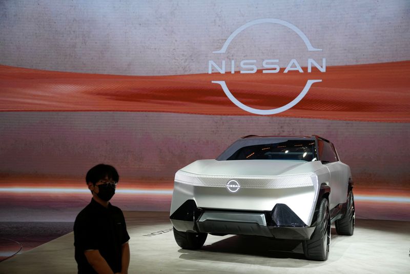 © Reuters. A Nissan Arizon concept is displayed at the Auto Shanghai show, in Shanghai, China April 18, 2023. REUTERS/Aly Song