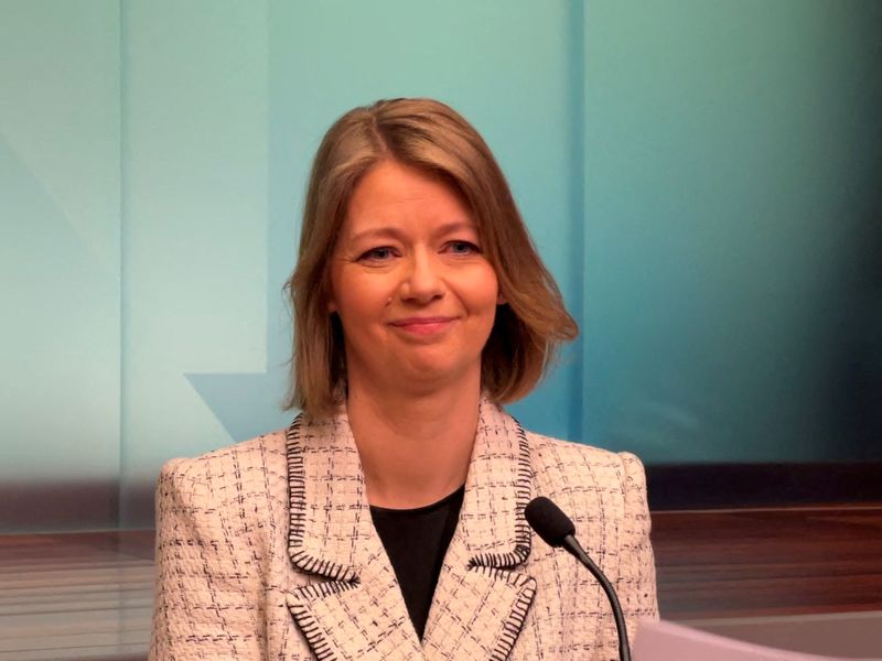 &copy; Reuters. FILE PHOTO: Norway's Central Bank governor Ida Wolden Bache attends a news conference in Oslo, Norway March 23, 2023. REUTERS/Victoria Klesty/File Photo