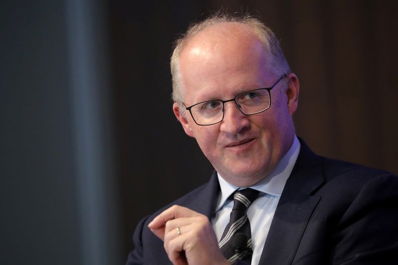 &copy; Reuters. Economista do Banco Central Europeu (BCE), Philip Lane, em evento da Reuters em Nova York, EUA
27/9/2019 REUTERS/Gary He