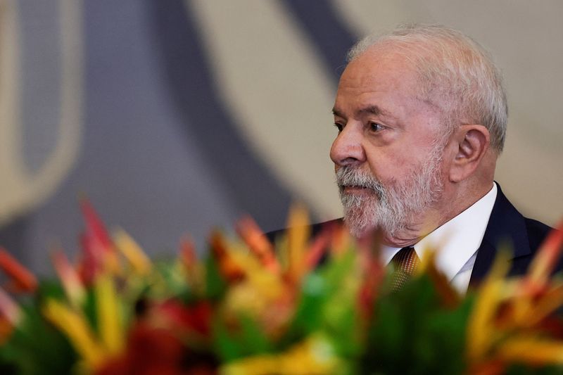 &copy; Reuters. Presidente Luiz Inácio Lula da Silva
18/04/2023
REUTERS/Ueslei Marcelino