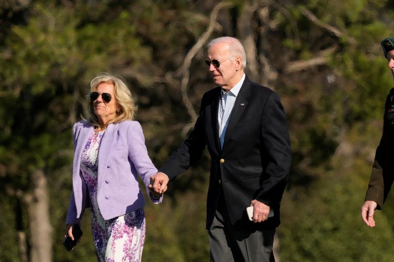 Bidens report $580,000 in 2022 income, contribution to police foundation