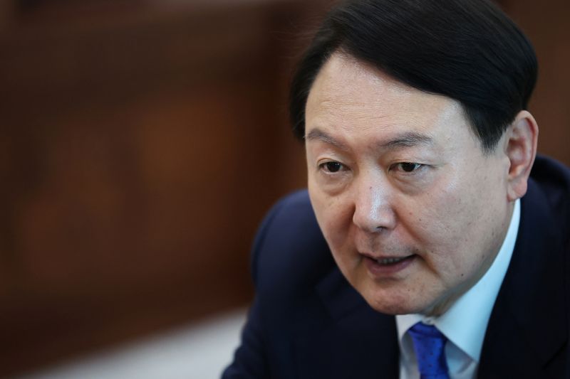 South Korea's Yoon opens door for possible military aid to Ukraine