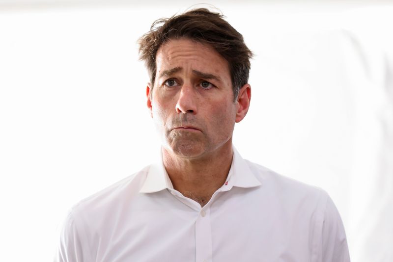 &copy; Reuters. FILE PHOTO: U.S. Rep. Garret Graves (LA-06) looks on during a news conference at the Strategic Petroleum Reserve site at Bayou Choctaw, Louisiana, U.S. May 24, 2022. REUTERS/Jonathan Bachman