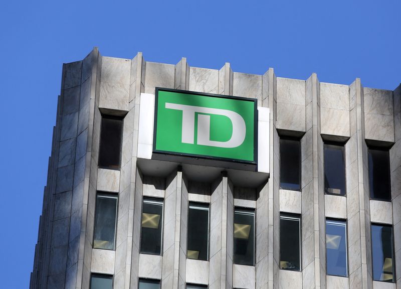 Short positions on Canada's TD Bank rise to $6.1 billion, ORTEX data shows