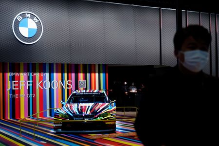 BMW skids into ice cream melee at Shanghai auto show By Reuters