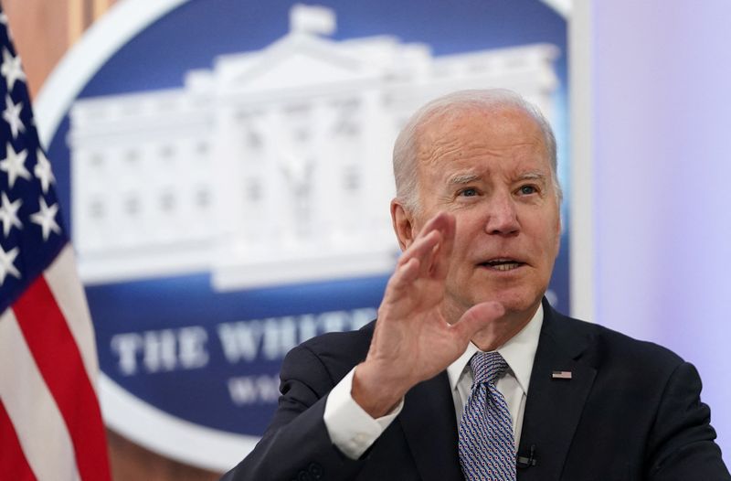 &copy; Reuters. El Presidente de EEUU, Joe Biden, asiste a la cuarta reunión virtual de líderes del Foro de las Principales Economías (MEF) sobre Energía y Clima en la Casa Blanca en Washington, EEUU, el 20 de abril,  2023. REUTERS/Kevin Lamarque