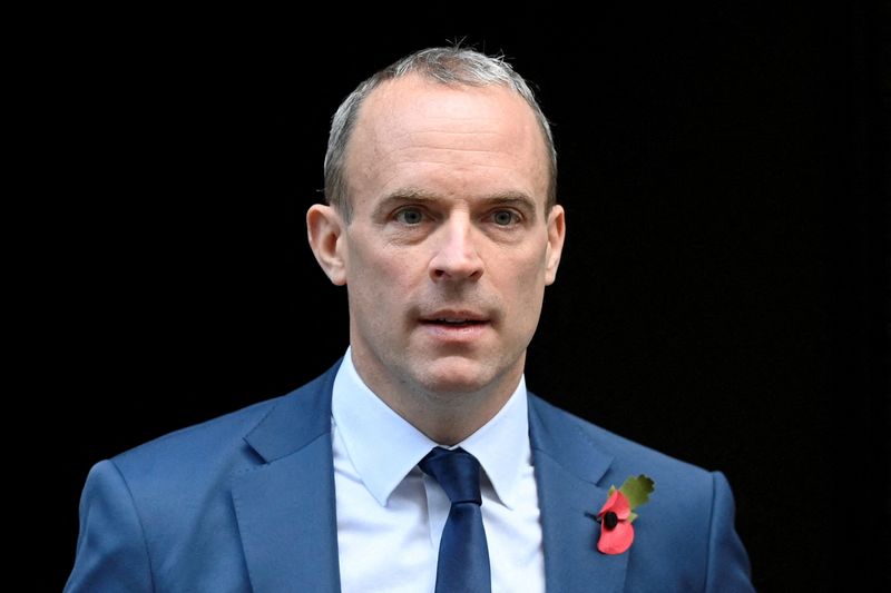 GB-Le vice-Premier ministre Dominic Raab démissionne