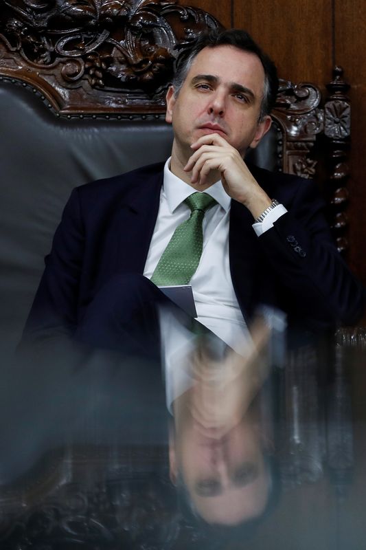 &copy; Reuters. Presidente do Senado, Rodrigo Pacheco 
08/06/2022
REUTERS/Adriano Machado