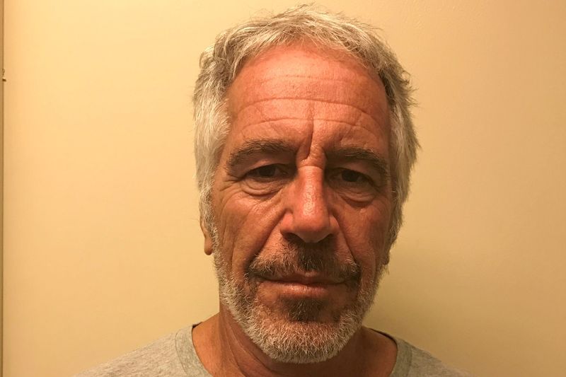 &copy; Reuters. U.S. financier Jeffrey Epstein appears in a photograph taken for the New York State Division of Criminal Justice Services' sex offender registry March 28, 2017 and obtained by Reuters July 10, 2019.  New York State Division of Criminal Justice Services/Ha