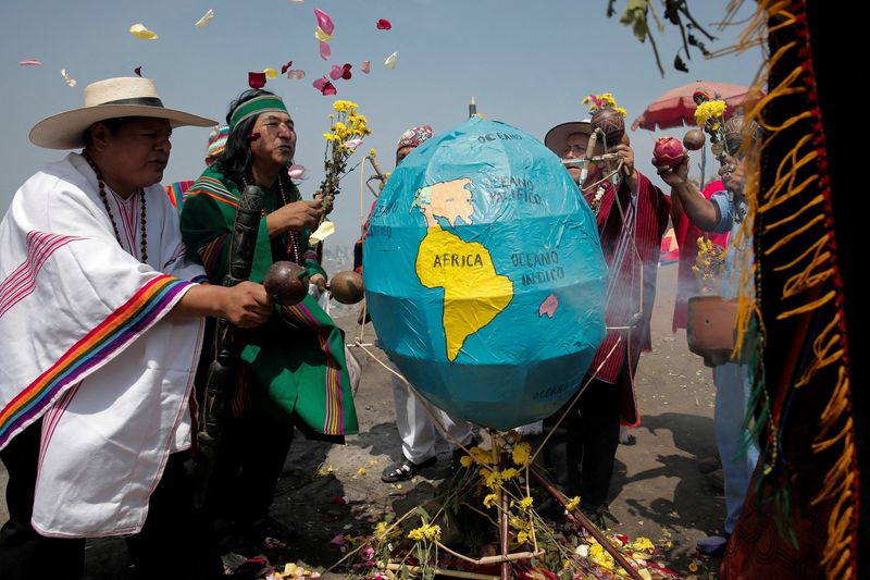 Activists gather for Earth Day, urge action to avoid 'dystopian' future