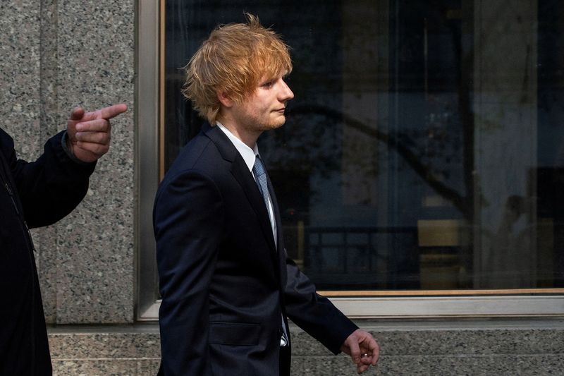 Ed Sheeran appears in US court for copyright trial over Marvin Gaye's 'Let's Get It On'