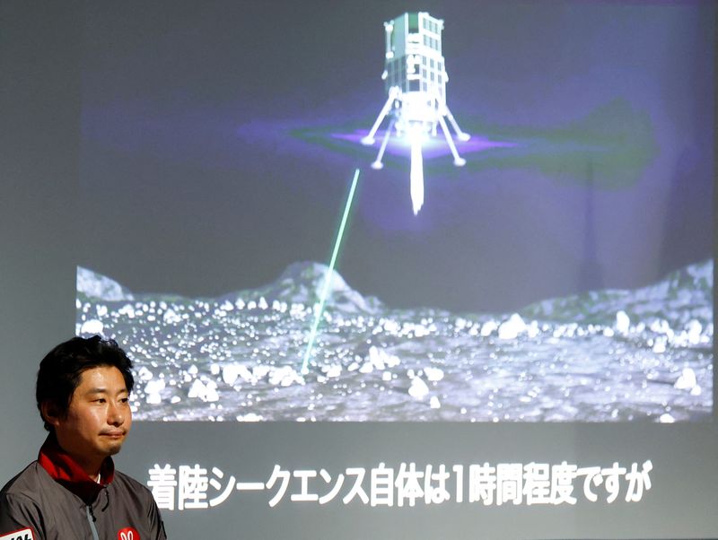 &copy; Reuters. Takeshi Hakamada, fundador e presidente-executivo da ispace, é fotografado em um local para assistir ao pouso do módulo  Hakuto-R
25/04/2023
REUTERS/Kim Kyung-Hoon