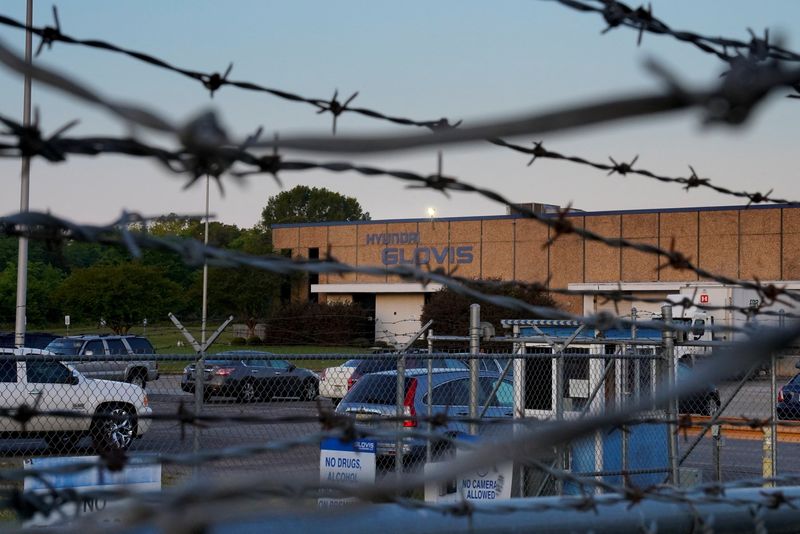 &copy; Reuters. A view of the Hyundai Glovis logistics company in Montgomery, Alabama, U.S., April 25, 2023. REUTERS/Cheney Orr