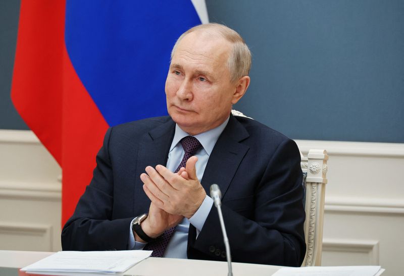 &copy; Reuters. Presidente russo, Vladimir Putin 
27/04/2023
Sputnik/Mikhail Klimentyev/Kremlin via REUTERS