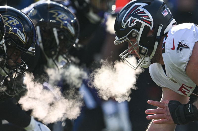 &copy; Reuters. Partida entre o Atlanta Falcons e o Baltimore Ravens
24/12/2022
Tommy Gilligan-USA TODAY Sports