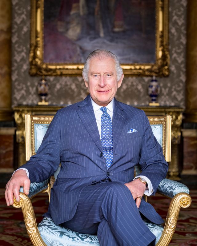 &copy; Reuters. Foto do rei Charles 3º de março de 2023, divulgada no dia 28 de abril pelo Palácio de Buckingham, 
Hugo Burnand/Royal Household 2023/Divulgação via REUTERS  