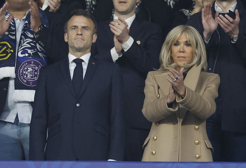 France/Retraites-Macron épargné à la finale de la Coupe de France