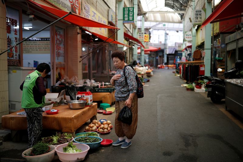 South Korea April inflation eases to 14-month low, matches expectations