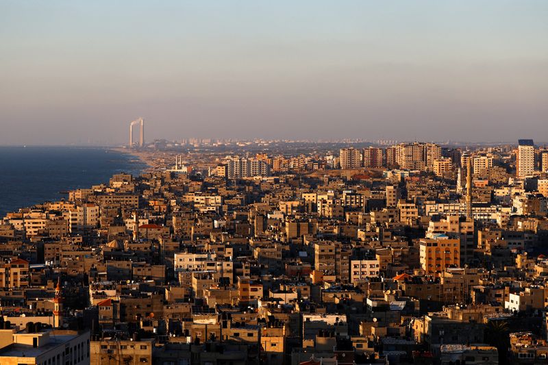 &copy; Reuters. Cidade de Gaza
02/05/2023
REUTERS/Mohammed Salem