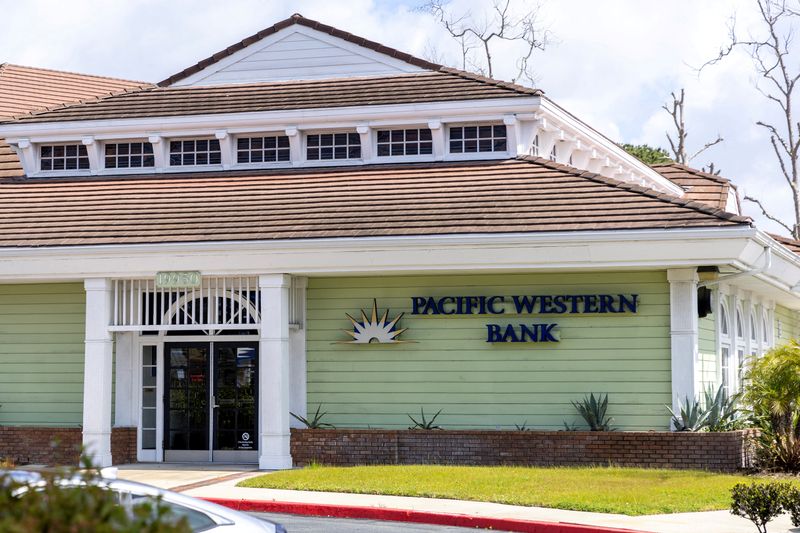 PacWest weighs its options, sending bank shares in a tailspin