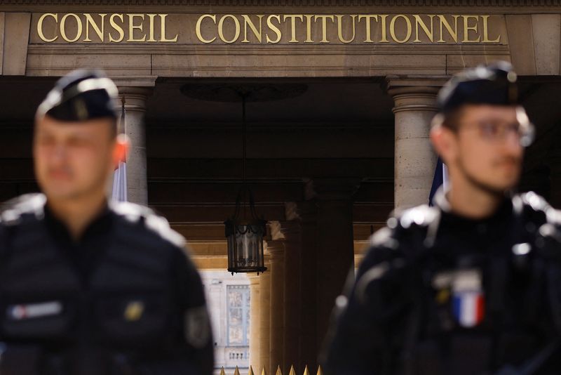 &copy; Reuters. Le Conseil constitutionnel, à Paris. /Photo prise le 3 mai 2023/REUTERS/Christian Hartmann