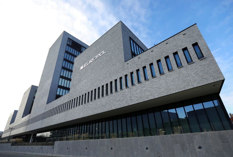 &copy; Reuters. FOTO DE ARCHIVO: Edificio de la Europol en La Haya, Países Bajos, el 12 de diciembre de 2019. REUTERS/Eva Plevier