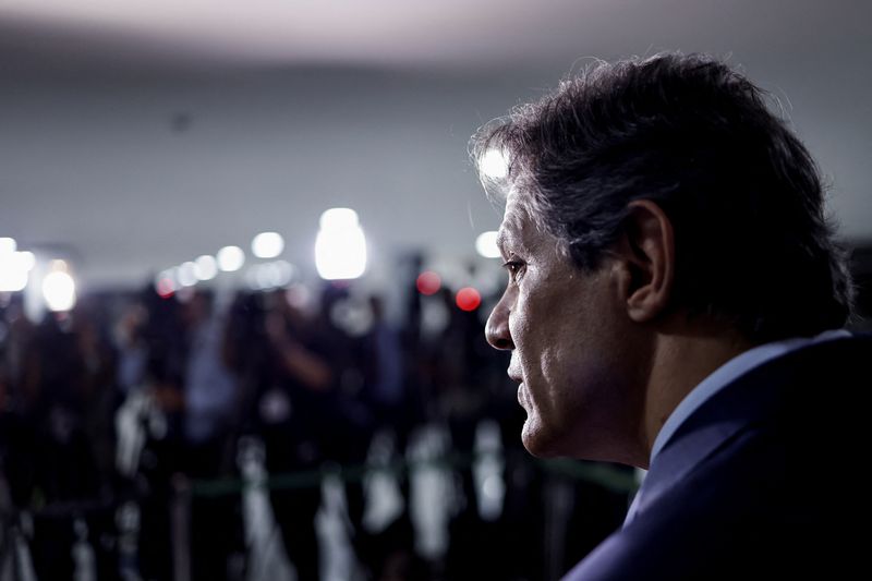 &copy; Reuters. Ministro da Fazenda, Fernando Haddad
18/04/2023
REUTERS/Ueslei Marcelino