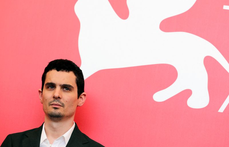 &copy; Reuters. Diretor Damien Chazelle durante Festival de Cinema de Veneza em 2018 
29/08/2018 REUTERS/Tony Gentile