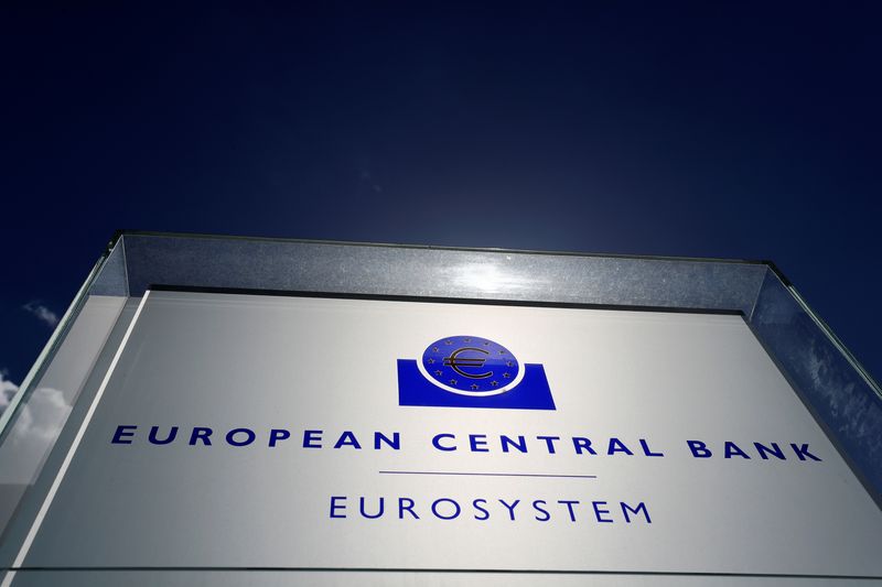 &copy; Reuters. Logo do Banco Central Europeu na sede da entidade em Frankfurt
26/04/2018
REUTERS/Kai Pfaffenbach