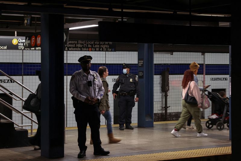 New York protesters demand criminal charges in chokehold killing on subway
