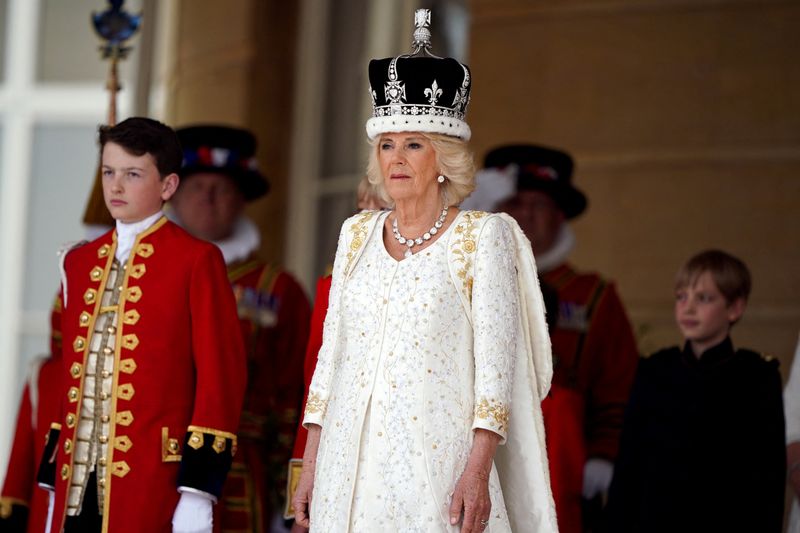 &copy; Reuters. Coroação da Rainha Camilla.Andrew Milligan/Pool via REUTERS