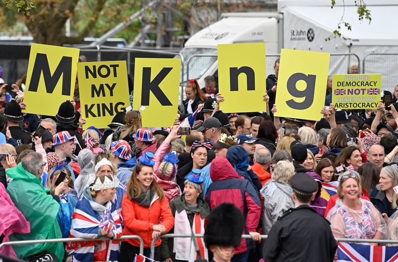 Anti-monarchists criticise 'heavy-handed' arrests at King Charles' coronation