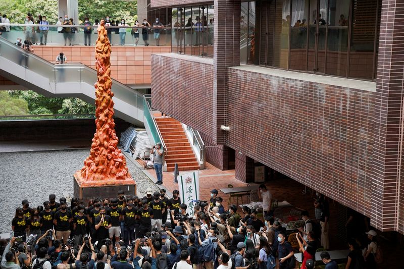 Hong Kong security chief criticises WSJ opinion piece on 'Subversive' art -media