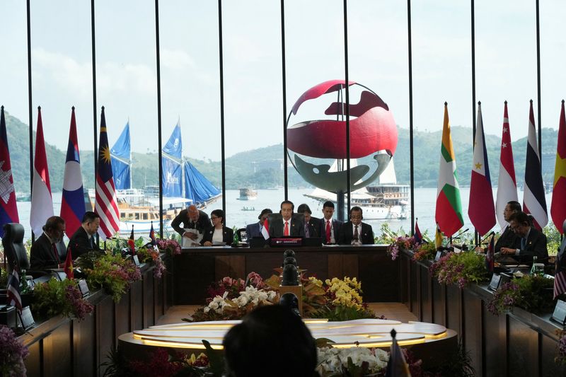 &copy; Reuters. Indonesia President Joko Widodo attends the 42nd ASEAN Summit in Labuan Bajo, East Nusa Tenggara province, Indonesia, May 10, 2023. Achmad Ibrahim/Pool via REUTERS