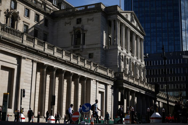 &copy; Reuters. Sede do Banco da Inglaterra em Londres
11/05/2023. REUTERS/Henry Nicholls