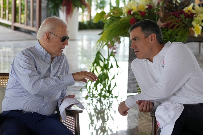 Biden, Spain's Sanchez to discuss Russia-Ukraine war at White House