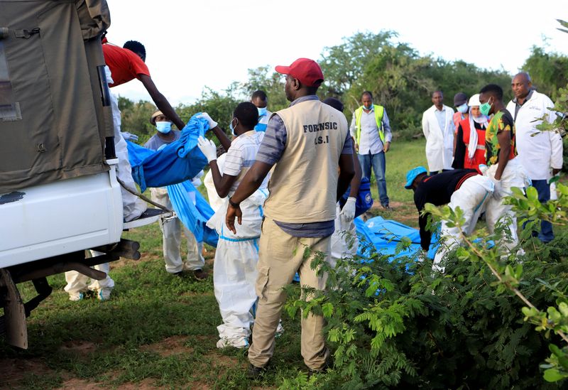 Kenya unearths more bodies in search for death cult followers