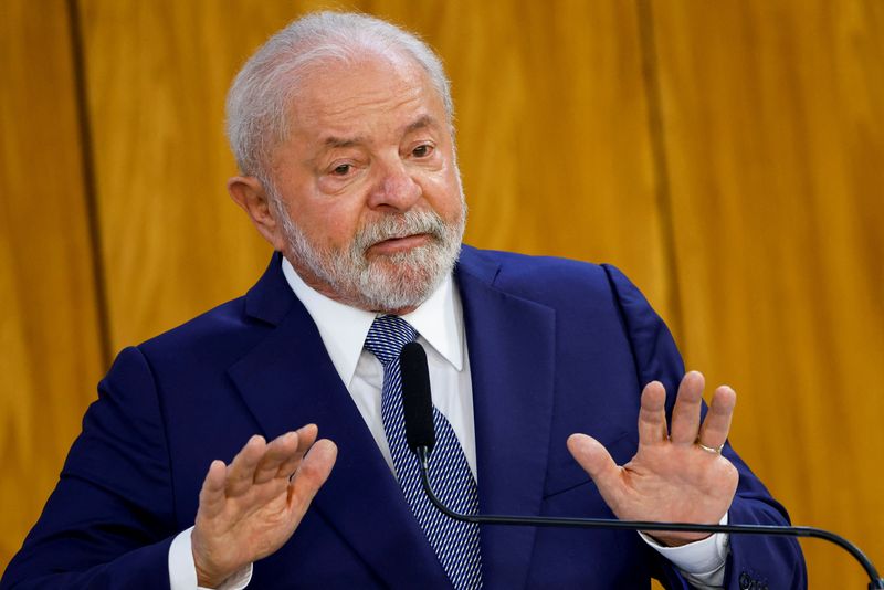 &copy; Reuters. Presidente Luiz Inácio Lula da Silva em Brasília
09/05/2023 REUTERS/Adriano Machado