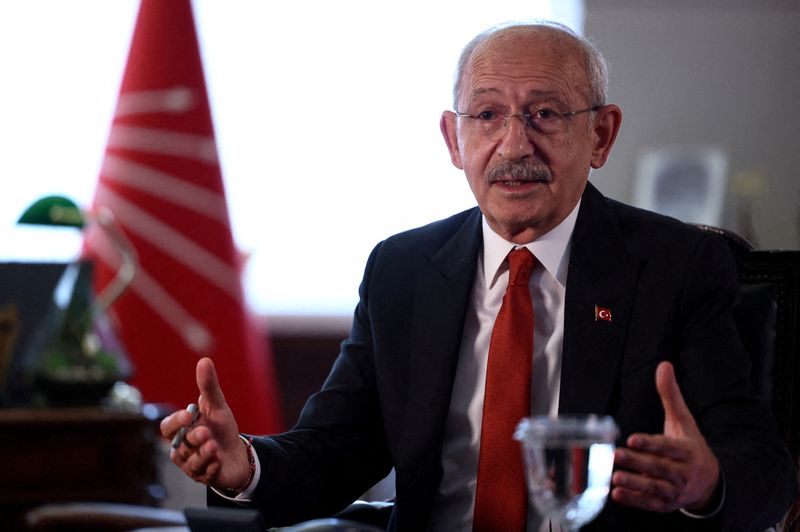 Turkey's upbeat Kilicdaroglu says election will bring a new spring