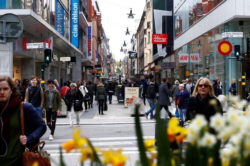Swedish inflation dips more than expected in April, easing cbank worries